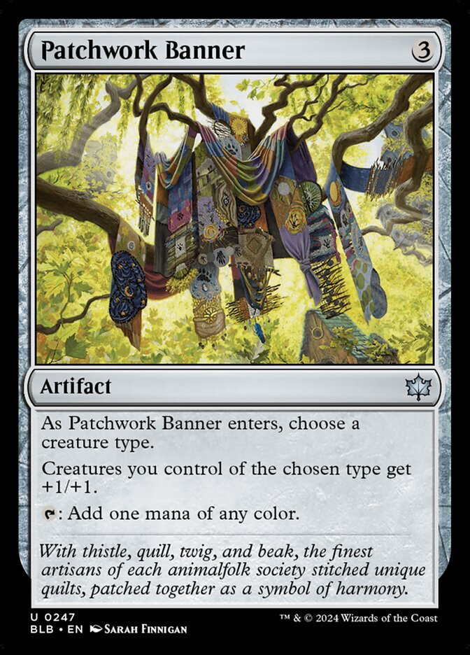 Patchwork Banner - [Foil] Bloomburrow (BLB)