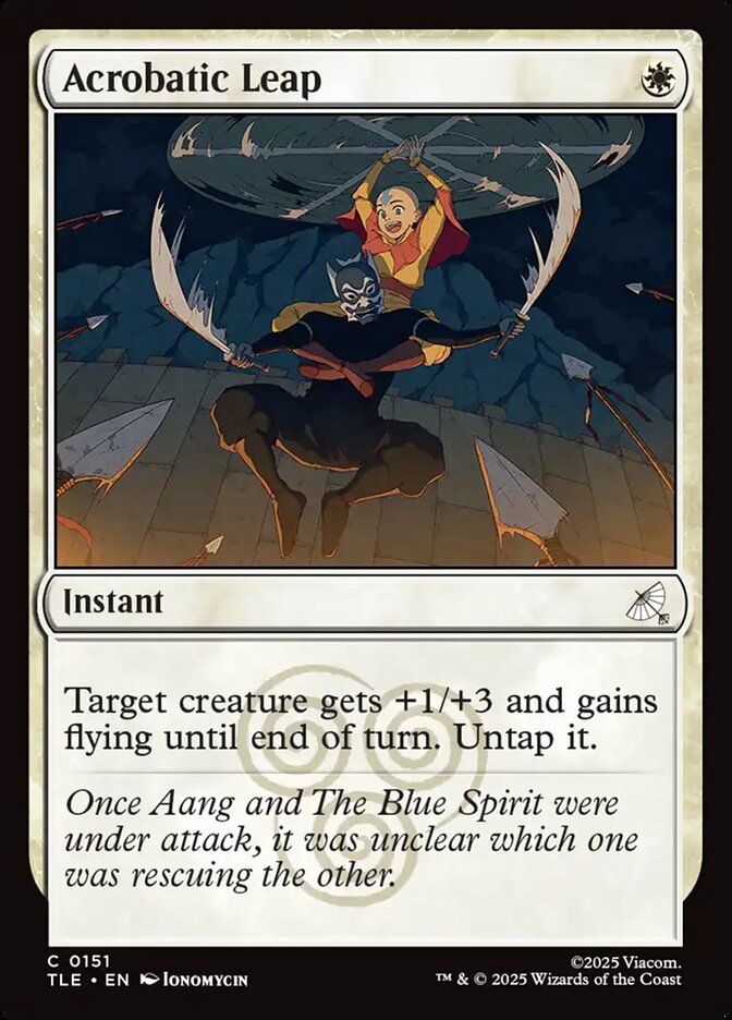 Acrobatic Leap (151) - Avatar: The Last Airbender Eternal (TLE)