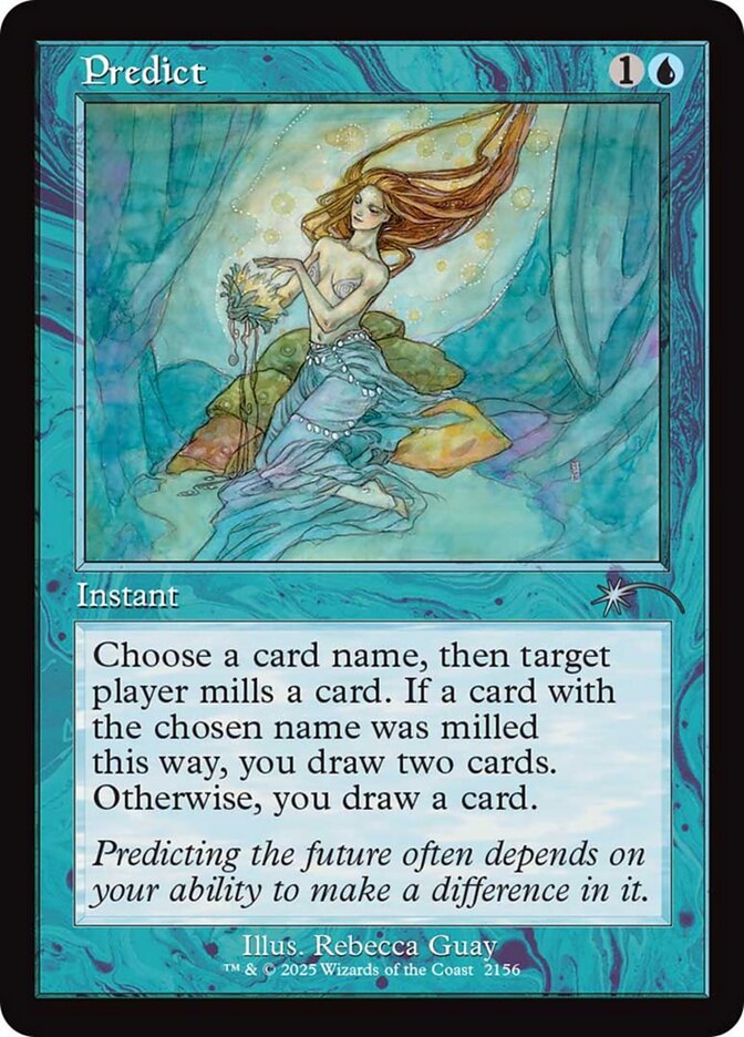 Predict (2156) - Secret Lair Drop (SLD)