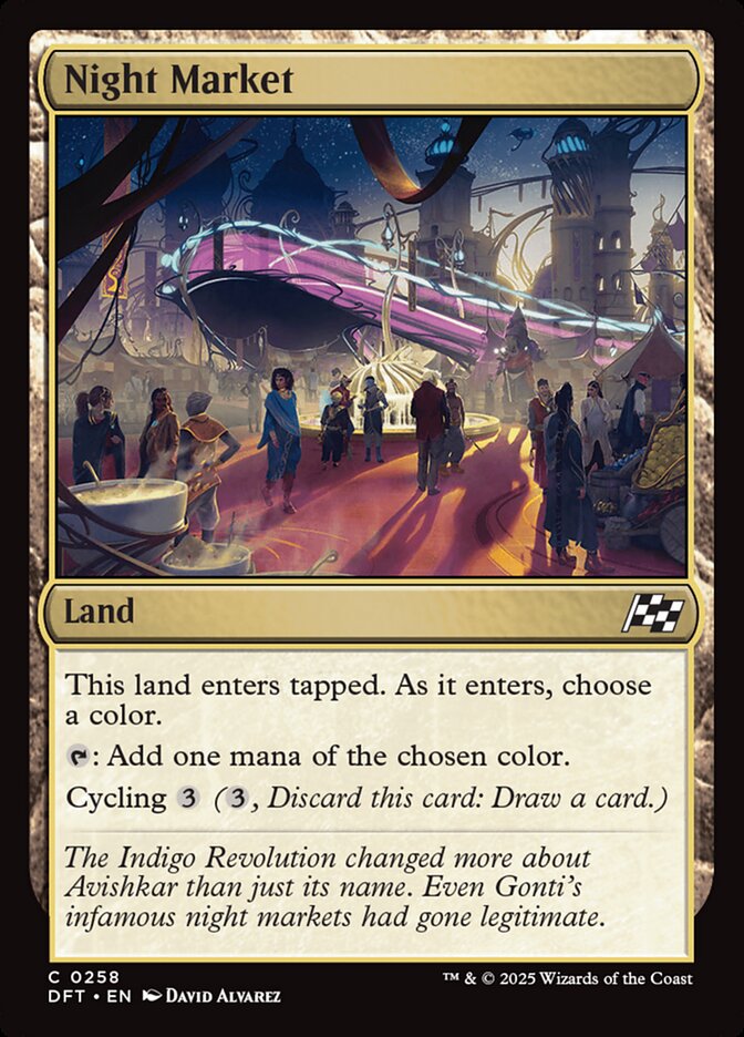 Night Market - Aetherdrift (DFT)