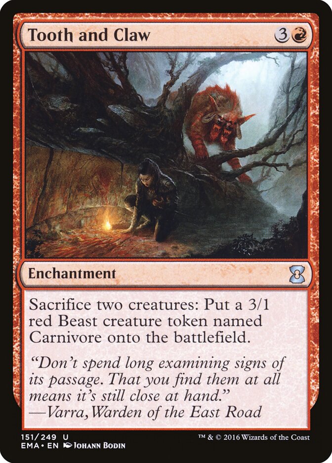 Tooth and Claw (151) - Eternal Masters (EMA)