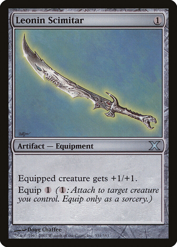 Leonin Scimitar (331) - Tenth Edition (10E)