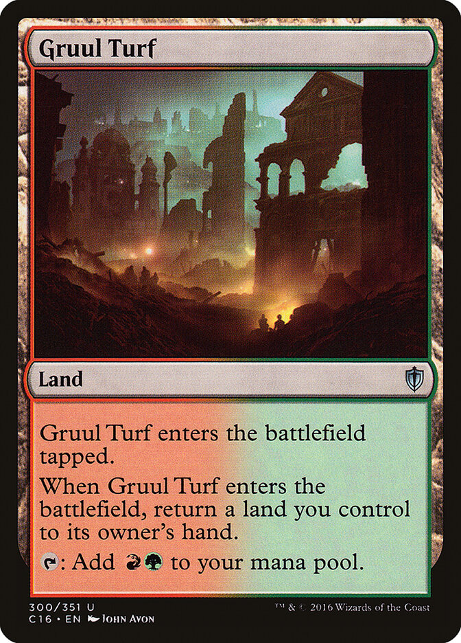 Gruul Turf (300) - Commander 2016 (C16)