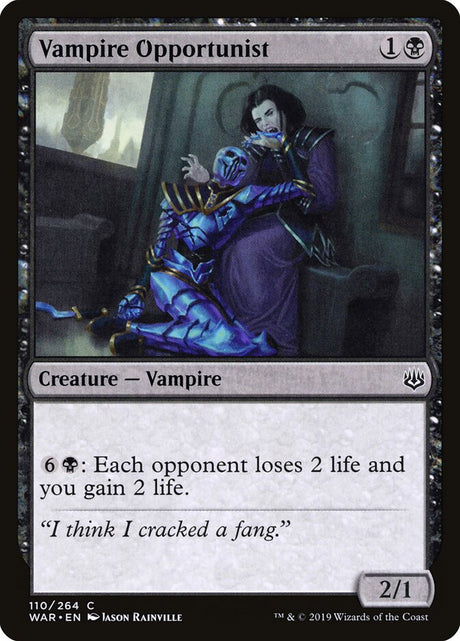Vampire Opportunist (110) - War of the Spark (WAR)