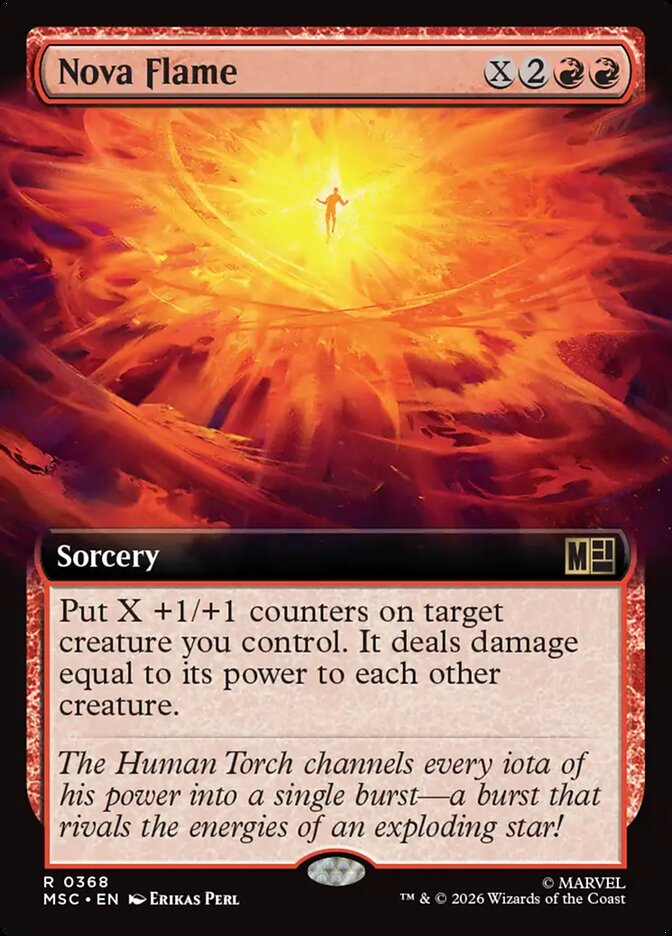 Nova Flame (368) - Marvel Super Heroes Commander (MSC)