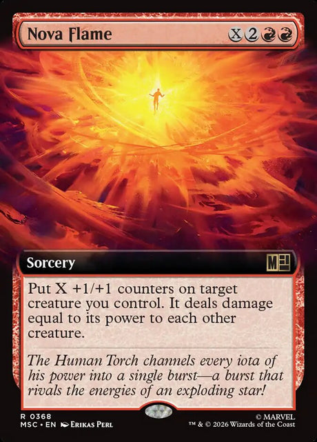 Nova Flame (368) - Marvel Super Heroes Commander (MSC)