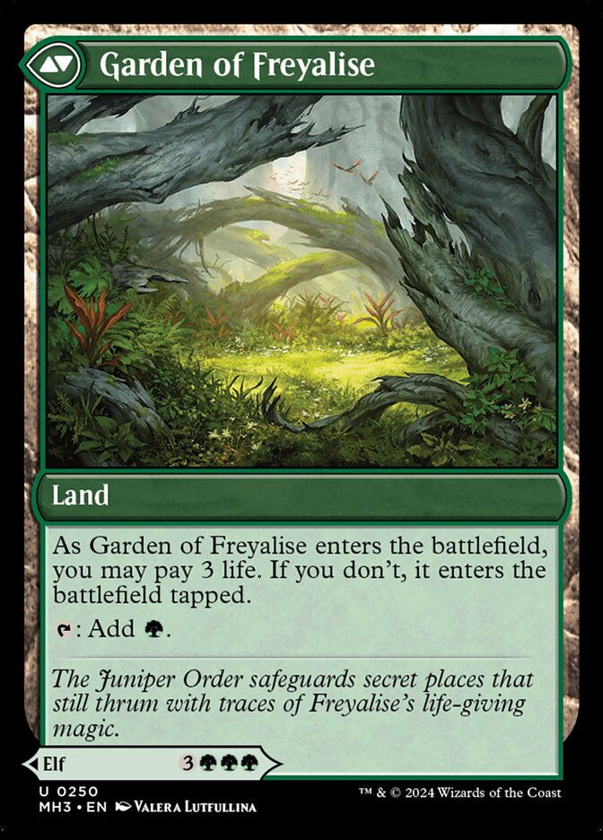 Disciple of Freyalise // Garden of Freyalise (250) - Modern Horizons 3 (MH3)