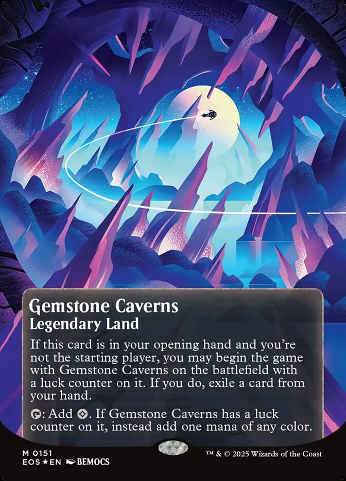 Gemstone Caverns (151) - Edge of Eternities: Stellar Sights (EOS)