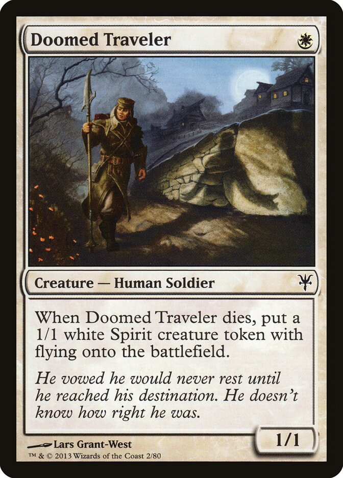 Doomed Traveler (2) - Duel Decks: Sorin vs. Tibalt (DDK)