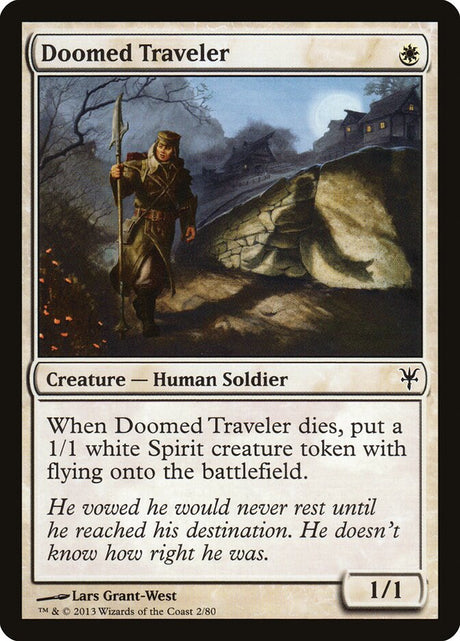 Doomed Traveler (2) - Duel Decks: Sorin vs. Tibalt (DDK)
