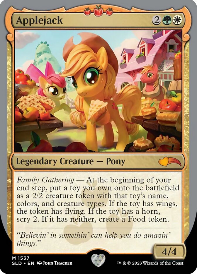 Applejack (1537) - Secret Lair Drop (SLD)