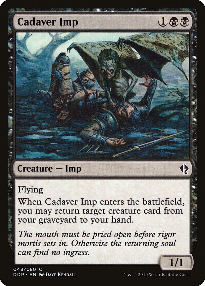 Cadaver Imp (48) - Duel Decks: Zendikar vs. Eldrazi (DDP)