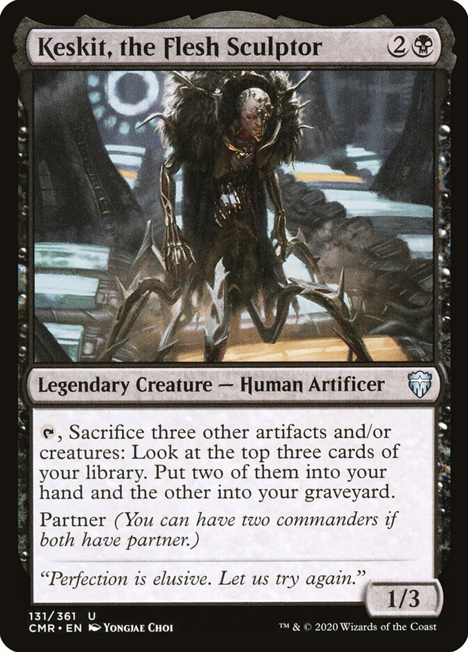 Keskit, the Flesh Sculptor (131) - Commander Legends (CMR)
