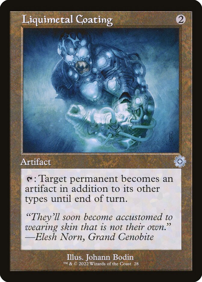 Liquimetal Coating (28) - The Brothers' War Retro Artifacts (BRR)