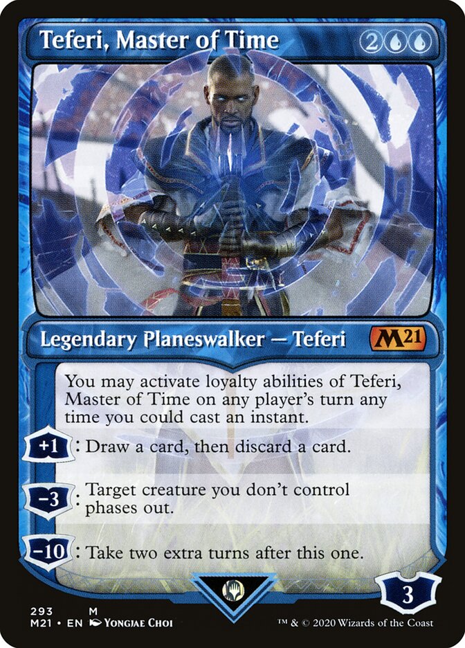 Teferi, Master of Time (293) - Core Set 2021 (M21)