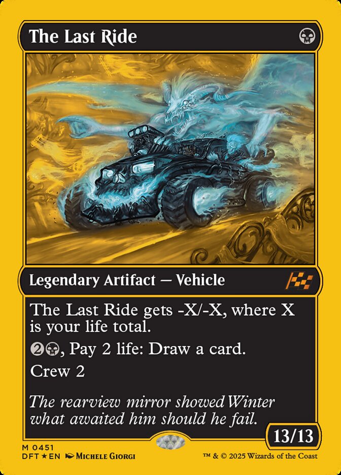 The Last Ride - [First Place Foil] Aetherdrift (DFT)