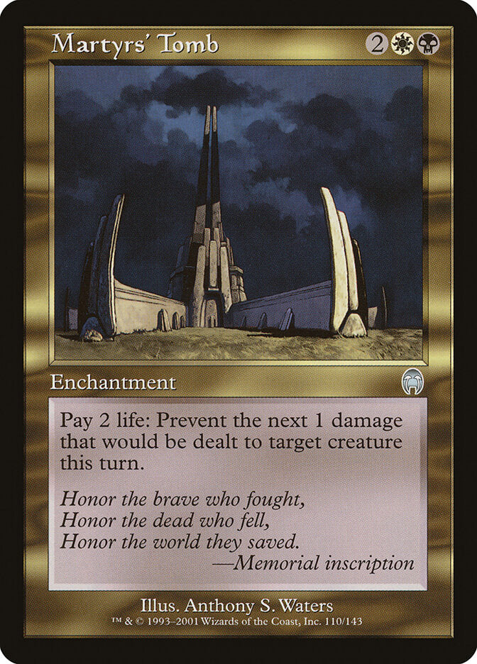 Martyrs' Tomb (110) - Apocalypse (APC)