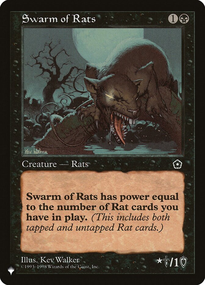 Swarm of Rats (P02-89) - The List (PLST)