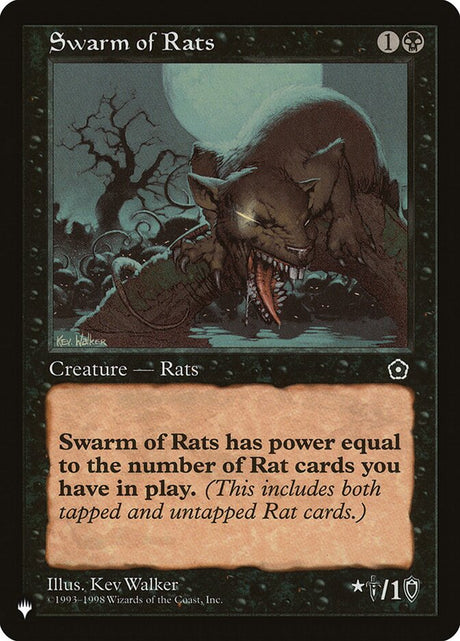 Swarm of Rats (P02-89) - The List (PLST)