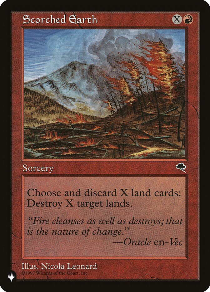 Scorched Earth (TMP-200) - The List (PLST)