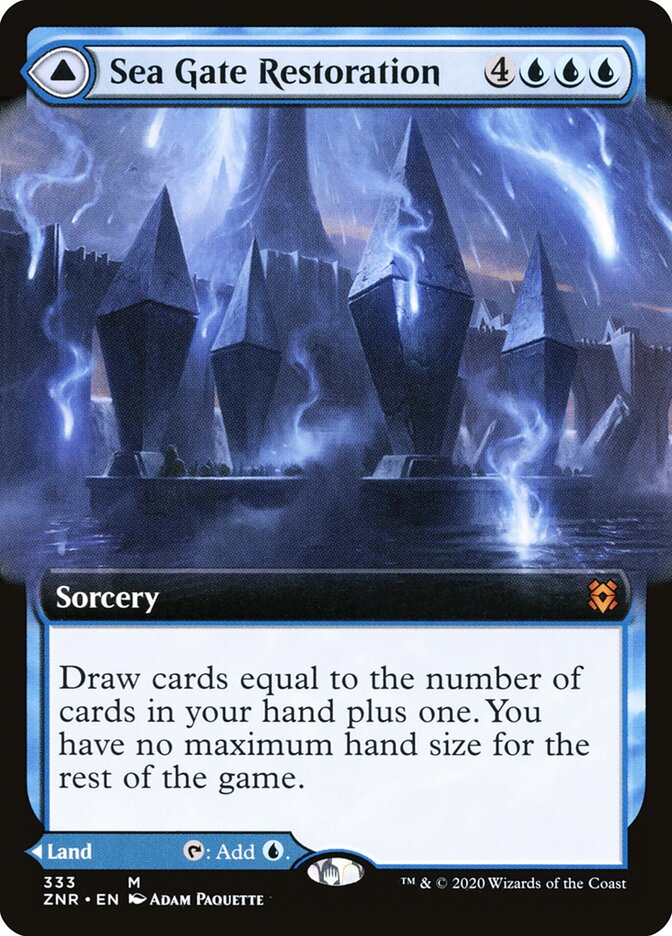 Sea Gate Restoration // Sea Gate, Reborn (333) - Zendikar Rising (ZNR)