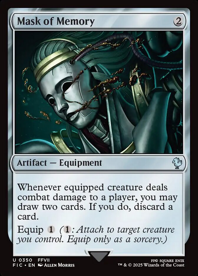 Mask of Memory (350) - [Surge Foil] Final Fantasy Commander (FIC)