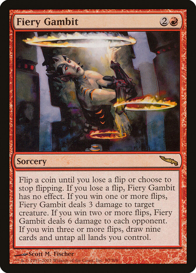 Fiery Gambit (90) - Mirrodin (MRD)