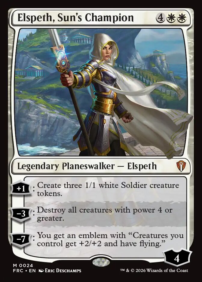 Elspeth, Sun's Champion (24) - Reality Fracture Commander (FRC)