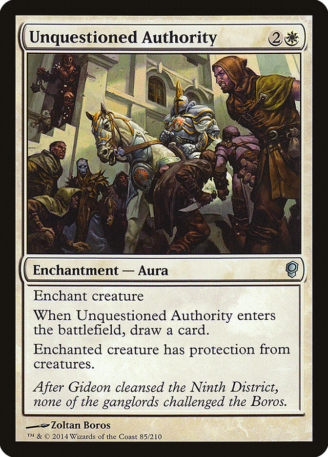 Unquestioned Authority (85) - Conspiracy (CNS)