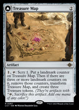 Treasure Map // Treasure Cove (267) - The Lost Caverns of Ixalan (LCI)