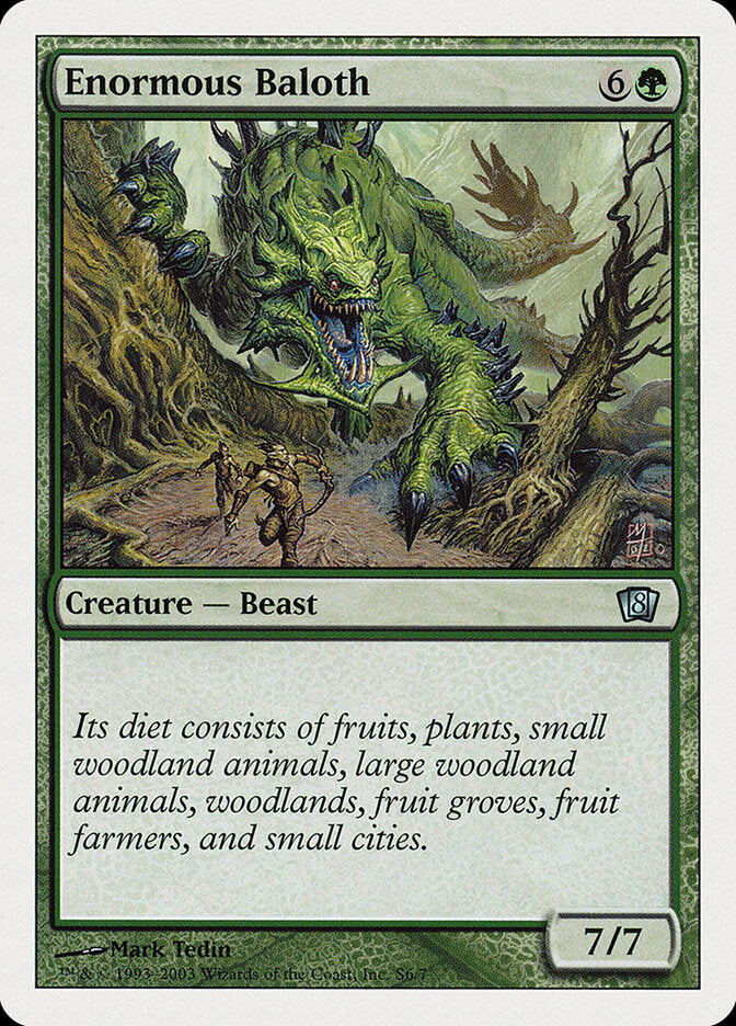 Enormous Baloth (S6) - Eighth Edition (8ED)