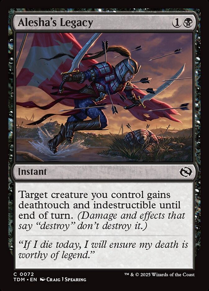 Alesha's Legacy (72) - Tarkir: Dragonstorm (TDM)