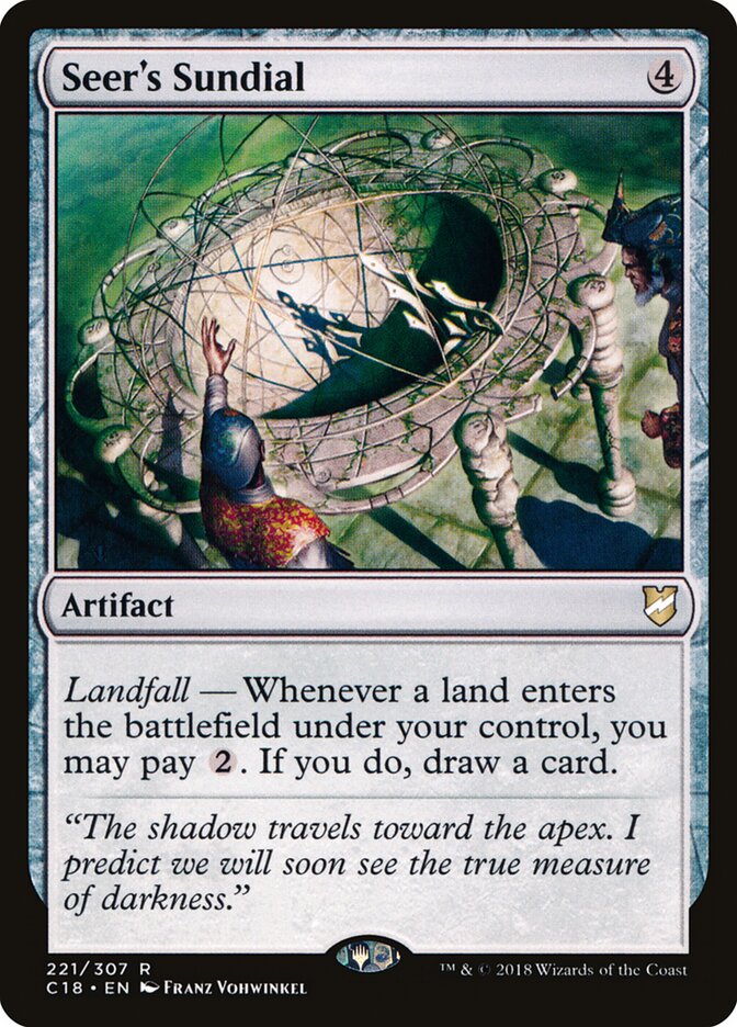 Seer's Sundial (221) - Commander 2018 (C18)