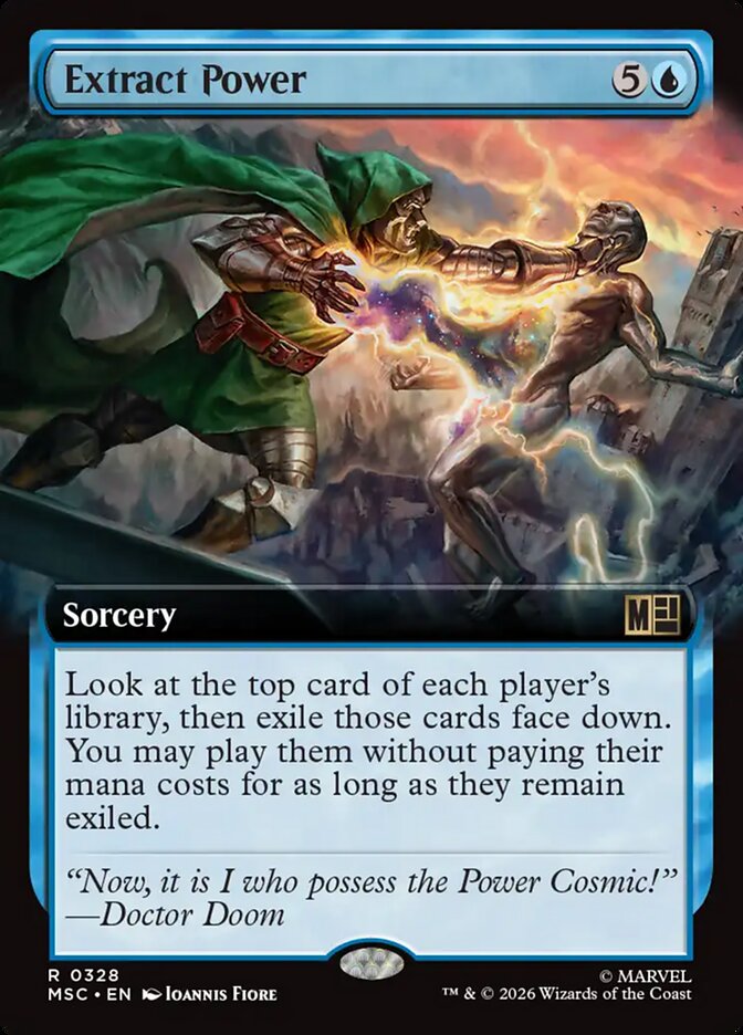 Extract Power (328) - Marvel Super Heroes Commander (MSC)