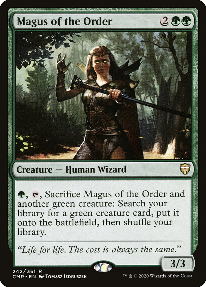 Magus of the Order (242) - Commander Legends (CMR)