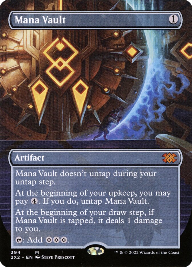 Mana Vault (394) - Double Masters 2022 (2X2)
