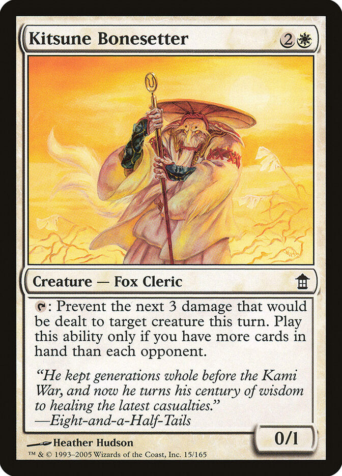 Kitsune Bonesetter (15) - Saviors of Kamigawa (SOK)