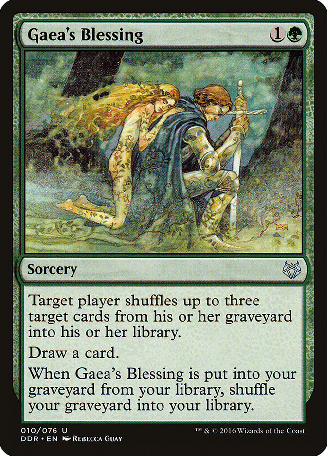 Gaea's Blessing (10) - Duel Decks: Nissa vs. Ob Nixilis (DDR)
