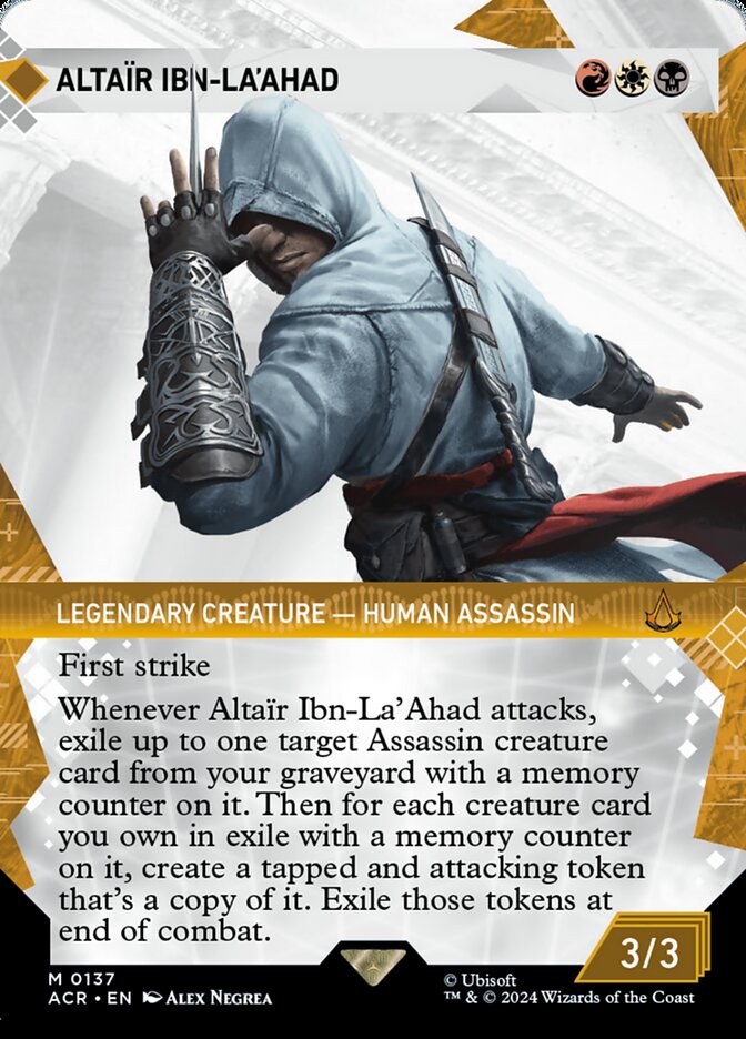 Altaïr Ibn-La'Ahad - [Foil, Showcase] Assassin's Creed (ACR)