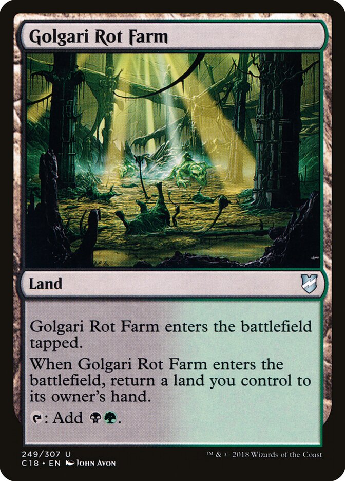 Golgari Rot Farm (249) - Commander 2018 (C18)