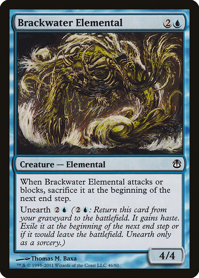 Brackwater Elemental (46) - Duel Decks: Ajani vs. Nicol Bolas (DDH)
