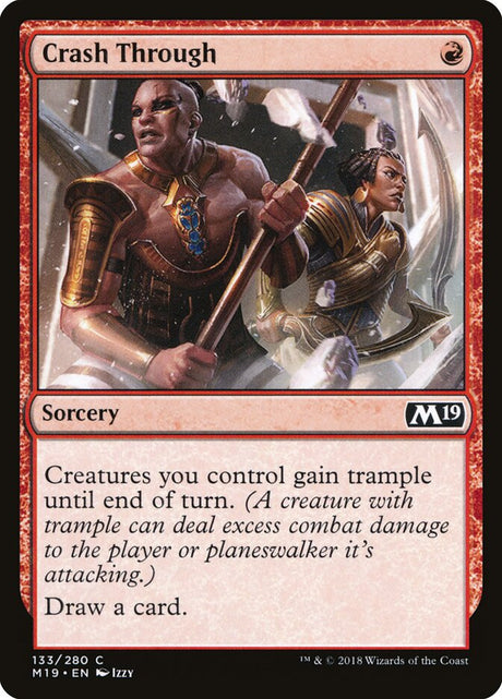 Crash Through (133) - Core Set 2019 (M19)