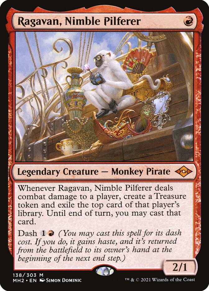 Ragavan, Nimble Pilferer (138) - Modern Horizons 2 (MH2)