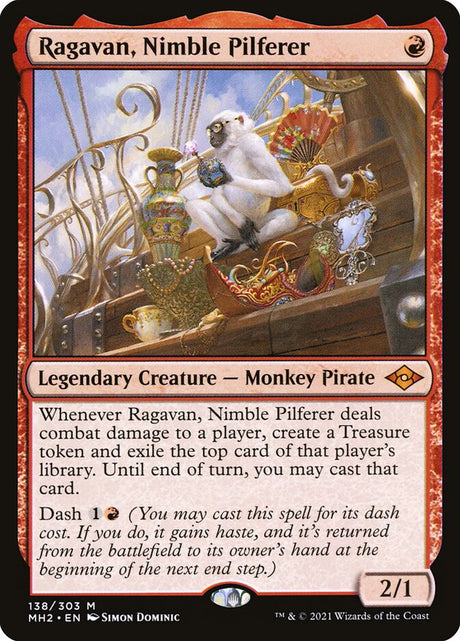 Ragavan, Nimble Pilferer (138) - Modern Horizons 2 (MH2)