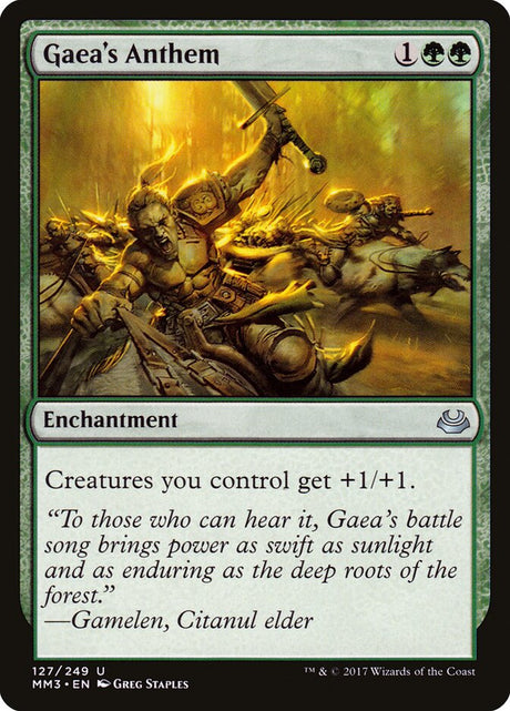 Gaea's Anthem (127) - Modern Masters 2017 (MM3)