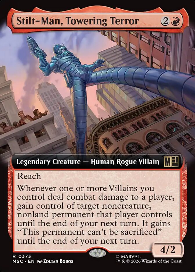Stilt-Man, Towering Terror (373) - Marvel Super Heroes Commander (MSC)