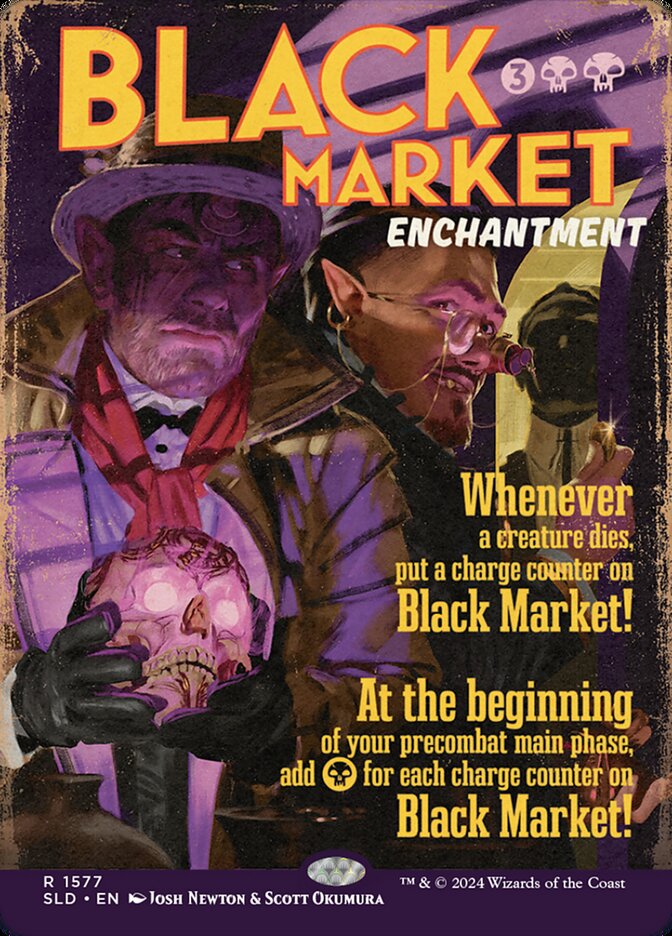 Black Market (1577) - [Borderless] Secret Lair Drop (SLD)
