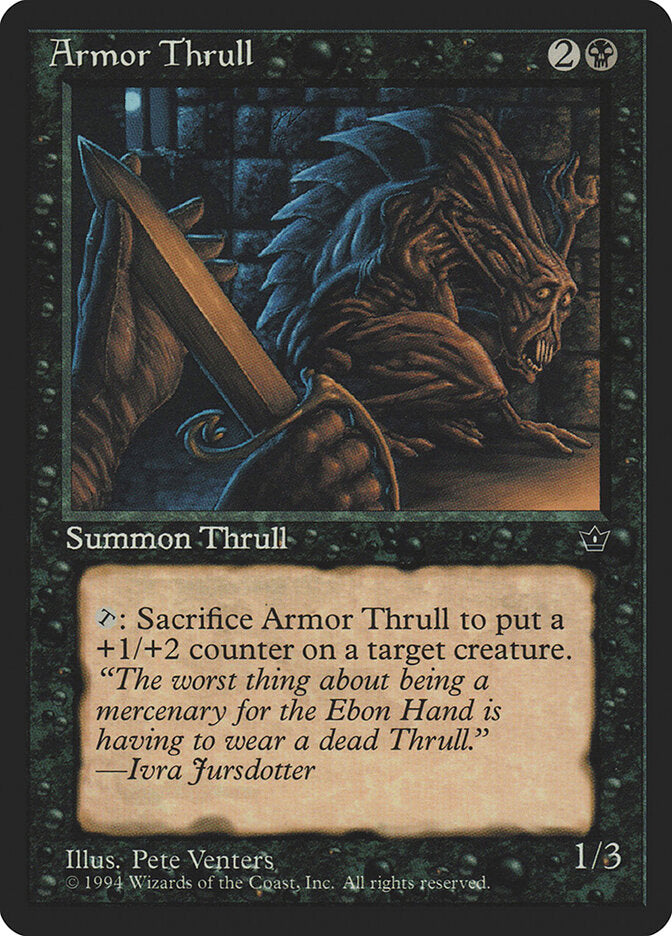 Armor Thrull (33a) - Fallen Empires (FEM)