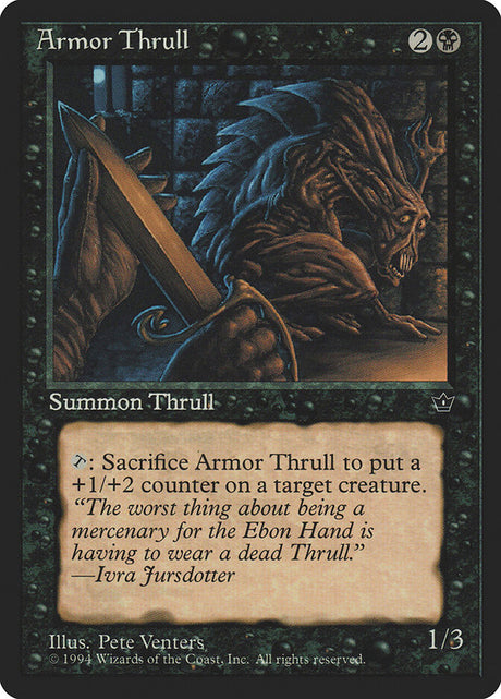 Armor Thrull (33a) - Fallen Empires (FEM)
