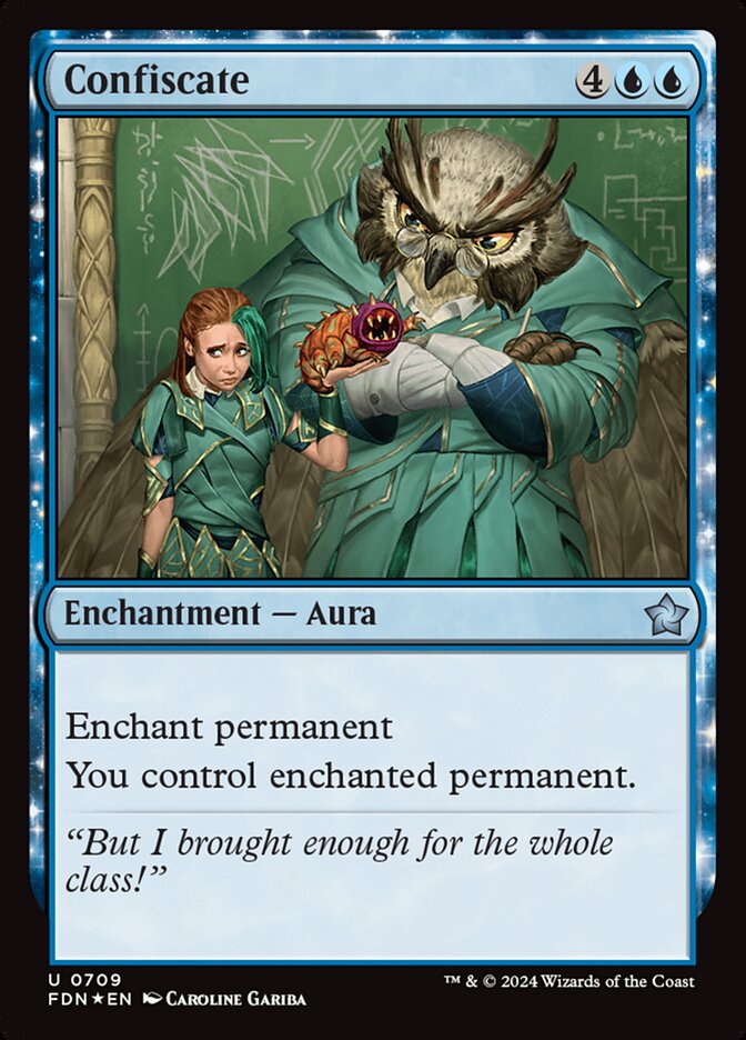 Confiscate - [Foil] Foundations (FDN)
